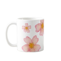 Pink Watercolor Floral Pattern
