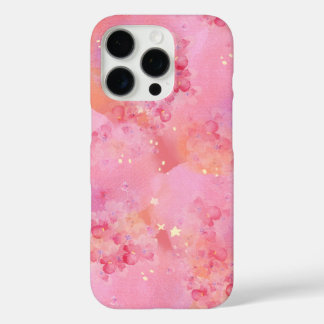 Pink Watercolor iPhone Case - Dreamy Pastel Galaxy