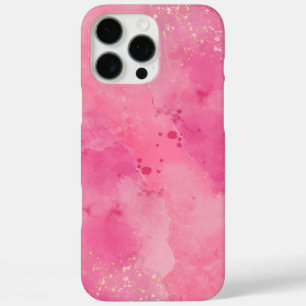 Pink Watercolor Linktree iPhone 16 Pro Max Case