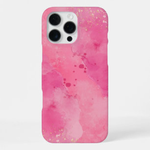 Pink Watercolor Linktree   iPhone 16 Pro Max Case