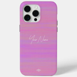 Pink Watercolor Look Cell Phone Case