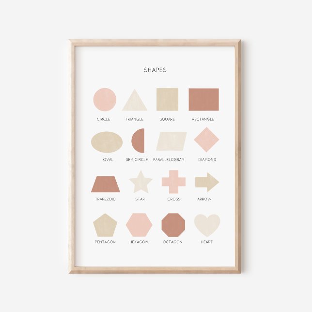 Pink Watercolor Shapes Classroom Decor (Creator Uploaded)