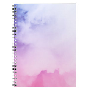 Pink Watercolor Spiral Photo Notebook (80 Pages)