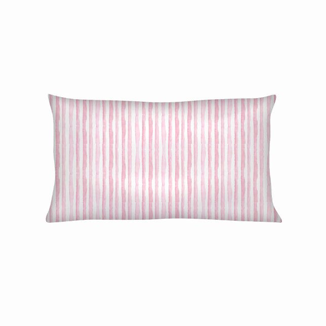 Pink Watercolor Stripes Pillowcase (Creator Uploaded)