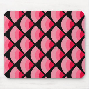 Pink Watermelon Inspired Pattern Desk Mat Mouse Mat