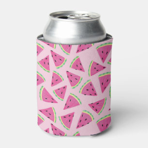 Pink Watermelon pattern Can Cooler