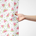 Pink Watermelons, Watermelon Seeds, Summer Pattern Scarf<br><div class="desc">Cute,  fun and adorable pattern with pink watermelons on white background. Modern and trendy gift,  perfect for the fruit lover in your life.</div>