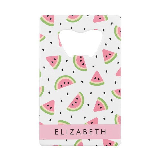 Pink Watermelons, Watermelon Seeds, Your Name (Front)