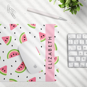 Pink Watermelons, Watermelon Seeds, Your Name Mouse Mat