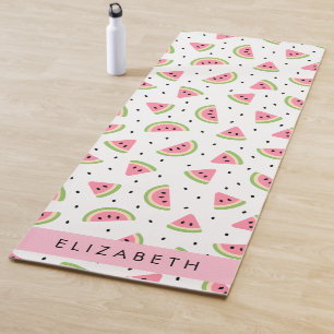 Pink Watermelons, Watermelon Seeds, Your Name Yoga Mat