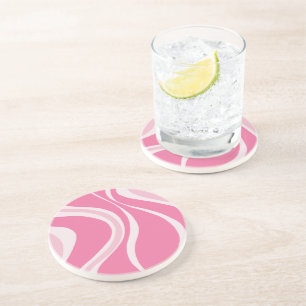 Pink Waves Coaster