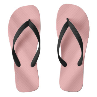 Pink Waves Flip Flops