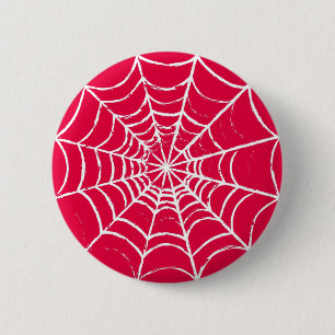 Pink Web 6 Cm Round Badge