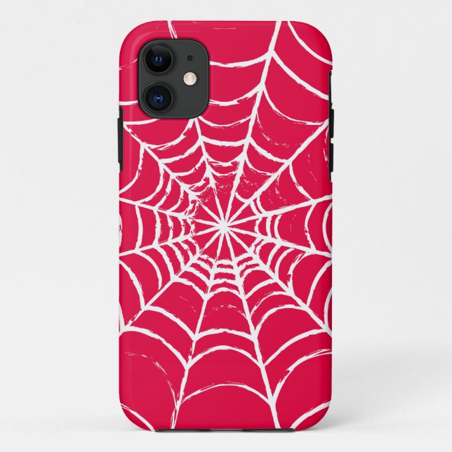 Pink Web Case-Mate iPhone Case (Back)