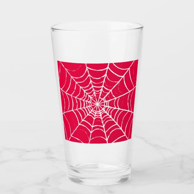 Pink Web Glass (Front)