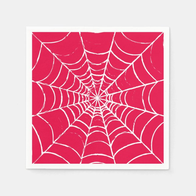 Pink Web Napkin (Front)