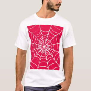 Pink Web T-Shirt