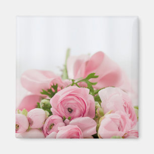 Pink Wedding Roses Magnet