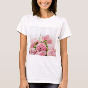 Pink Wedding Roses T-Shirt
