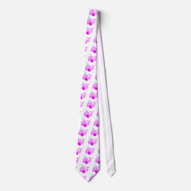 Pink Whale Tie (Front)