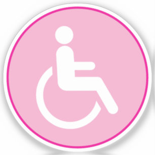 Pink Wheelchair – Accessibility Awareness
