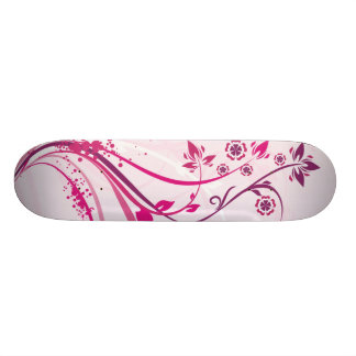 Pink Whimsy Skateboard