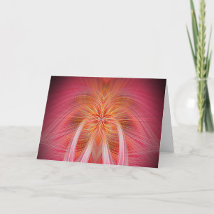 Pink Whispers Greeting Card