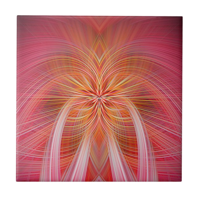 Pink Whispers   Tile (Front)