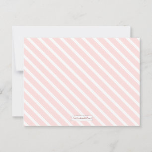 Pink   White Baby Shower Advice for Mummy to Be Card