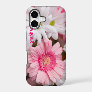 Pink & White Daisies Custom iPhone 5 Case