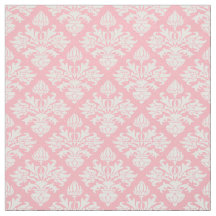 Pink, White Damask Pattern #3 Size6
