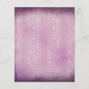 Pink & White Grungy Aged Scrapbook Paper