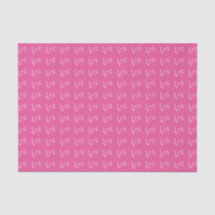 Pink & White Love Arrow Valentine's Day Tissue Paper