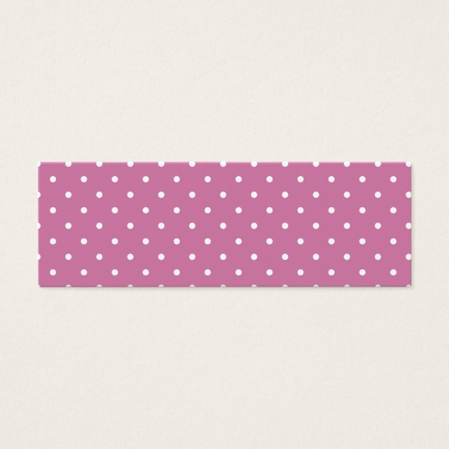 Pink White Polka Dots (Front)