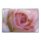 Pink & White Rose Wristlet