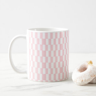 Pink & White Stripe Mug