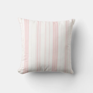 Pink & White Striped Pillows & Cushions - Gifts