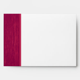 Pink/White Wood Grain Wedding Envelope