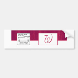 Pink/White Wood Grain Wedding Water Bottle Label