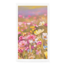 Pink Wild Flowers Yellow Lavender 2025