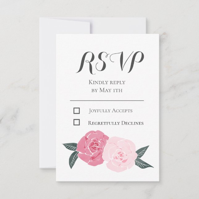 Pink Wild Roses (Front)