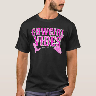 Pink Wild West Western Rodeo Yeehaw Country Cowgir T-Shirt
