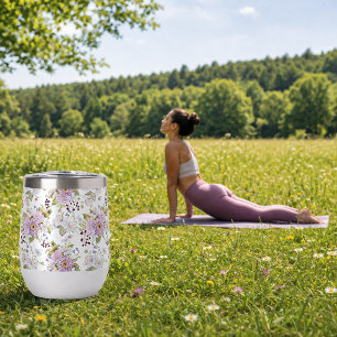 Pink Wildflower Floral Feminine Design