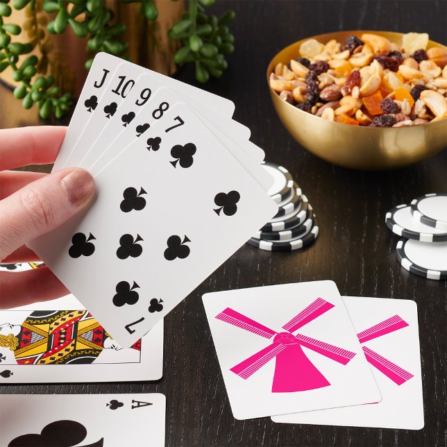 Pink Windmill Playing Cards (Creator Uploaded)