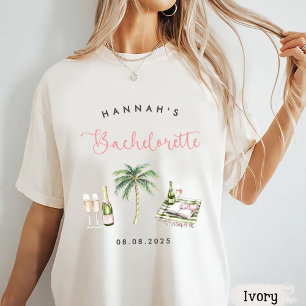 Pink Wine Country Bachelorette Weekend T-Shirt