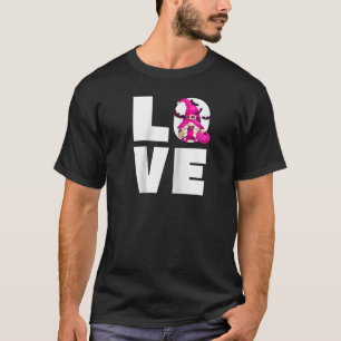 Pink Witch Gnome Mum For Women Who Love Halloween  T-Shirt