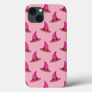 Pink Witch Hat iPhone 13 Case
