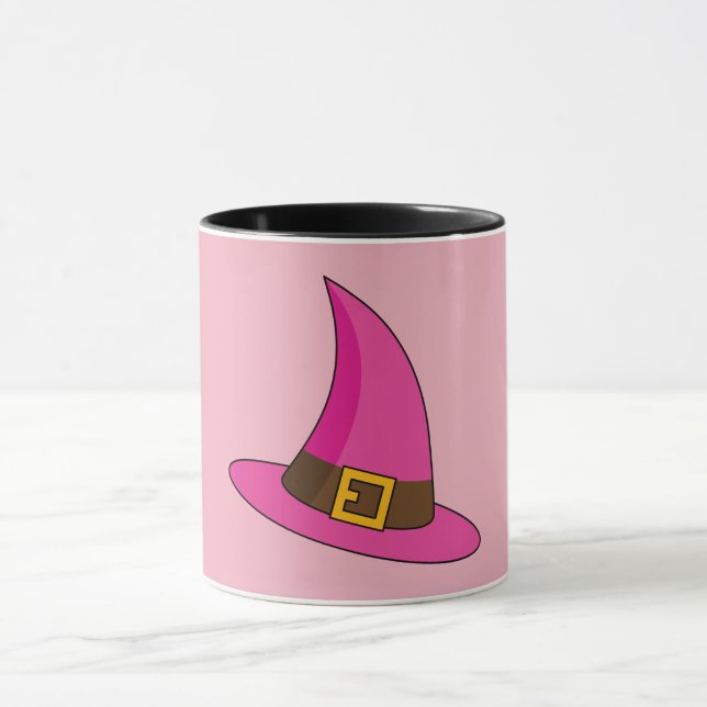 Pink Witch Hat Mug (Center)