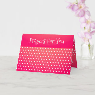 Pink With Polka Dots Card
