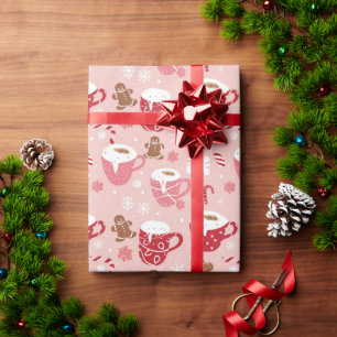 Pink Wonderland: Cocoa Cups & Christmas Wrapping Paper